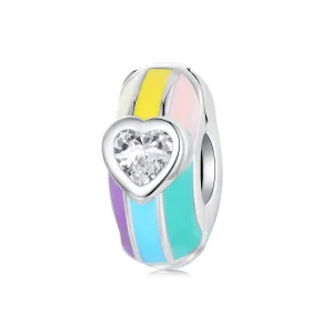 (image for) PANDORA Style Rainbow positioning buckle - SCC2782