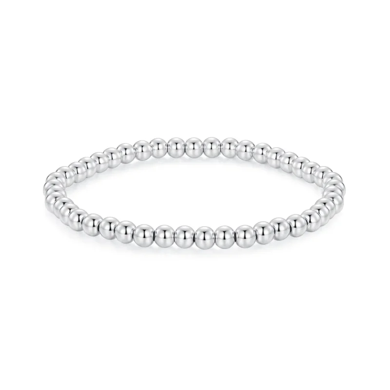 (image for) PANDORA Style Silver Bead Bracelet - BSB175