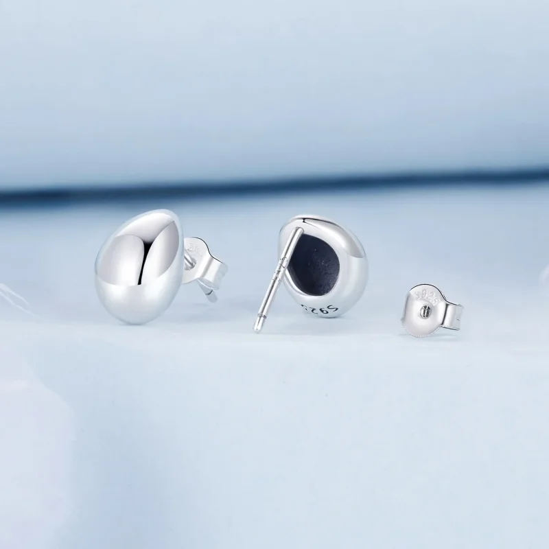 (image for) PANDORA Style Silver teardrop earrings - BSE1014 - View 2