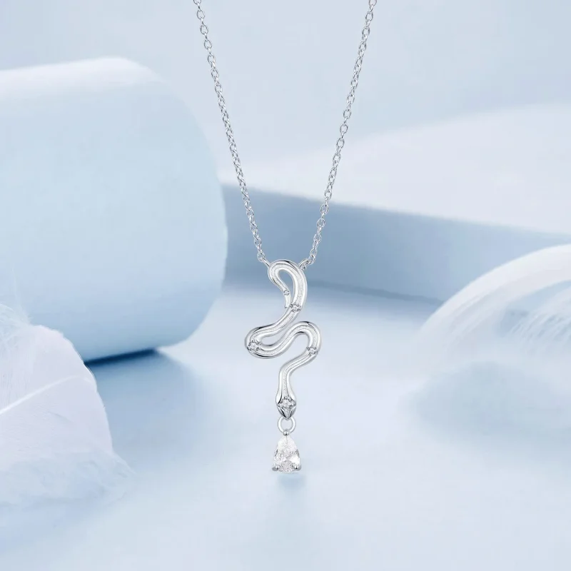 (image for) PANDORA Style Snake necklace - BSN385 - View 3