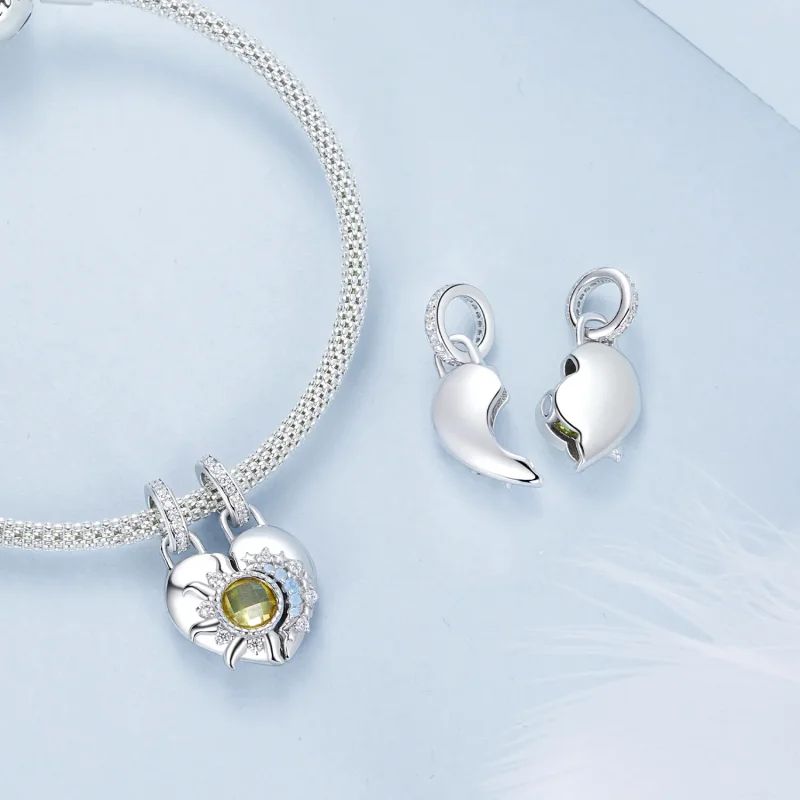 (image for) PANDORA Style Sun and Moon Love Pendant - BSC1034 - View 9