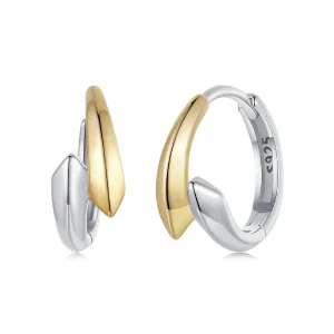 (image for) PANDORA Style Two-tone earrings - BSE1021