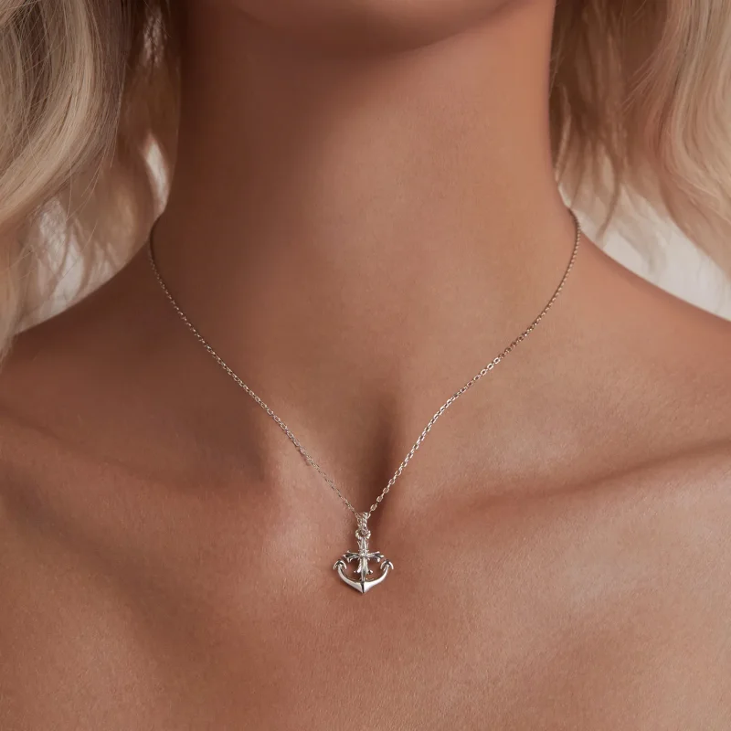 (image for) PANDORA Style Anchor Necklace - BSN393 - View 5