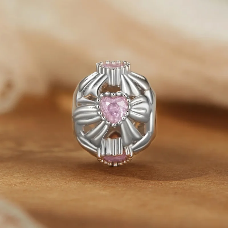 (image for) PANDORA Style Bow Beads - BSC1056 - View 2