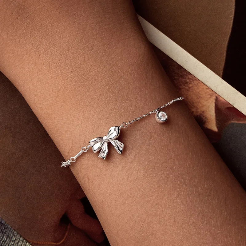 (image for) PANDORA Style Bow bracelet - BSB187 - View 3