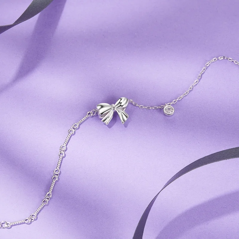 (image for) PANDORA Style Bow bracelet - BSB187 - View 4