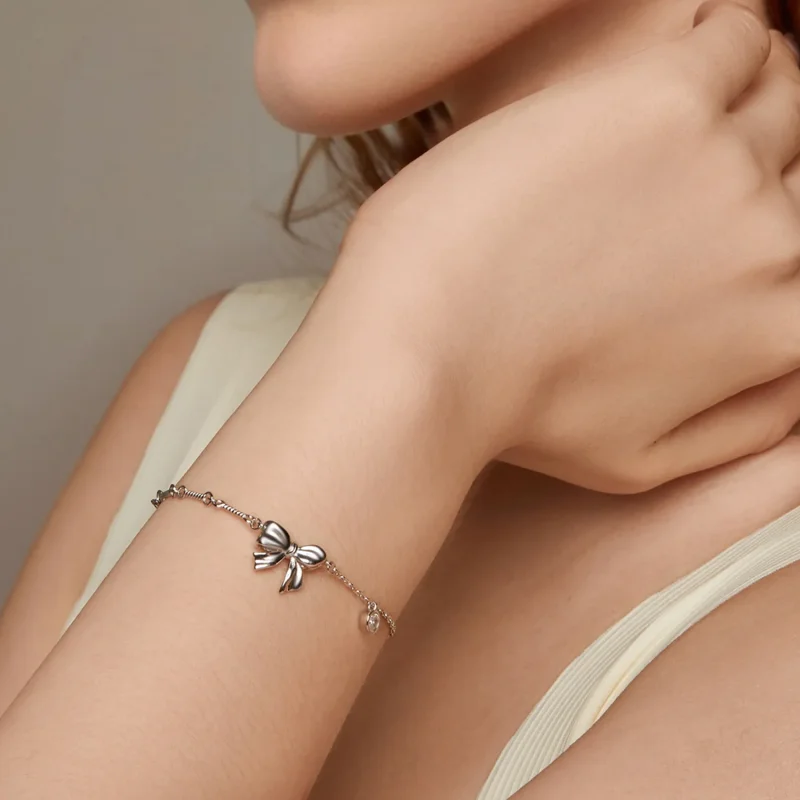 (image for) PANDORA Style Bow bracelet - BSB187 - View 8