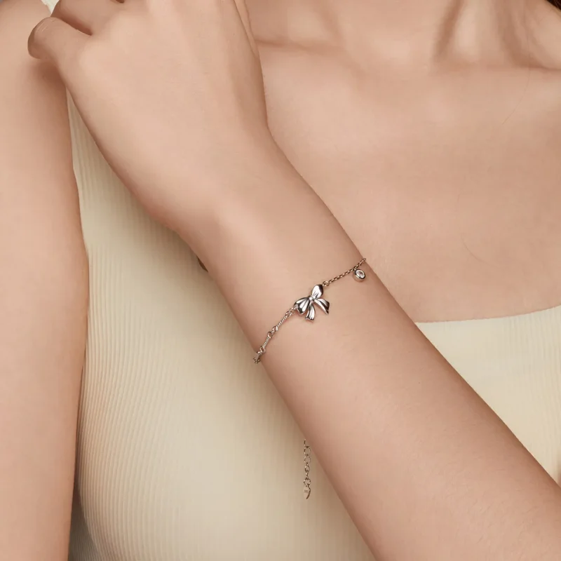 (image for) PANDORA Style Bow bracelet - BSB187 - View 10