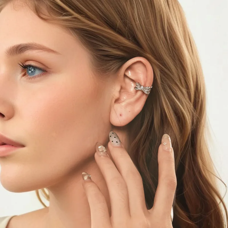(image for) PANDORA Style Bow Ear Cuff - YIE248 - View 8