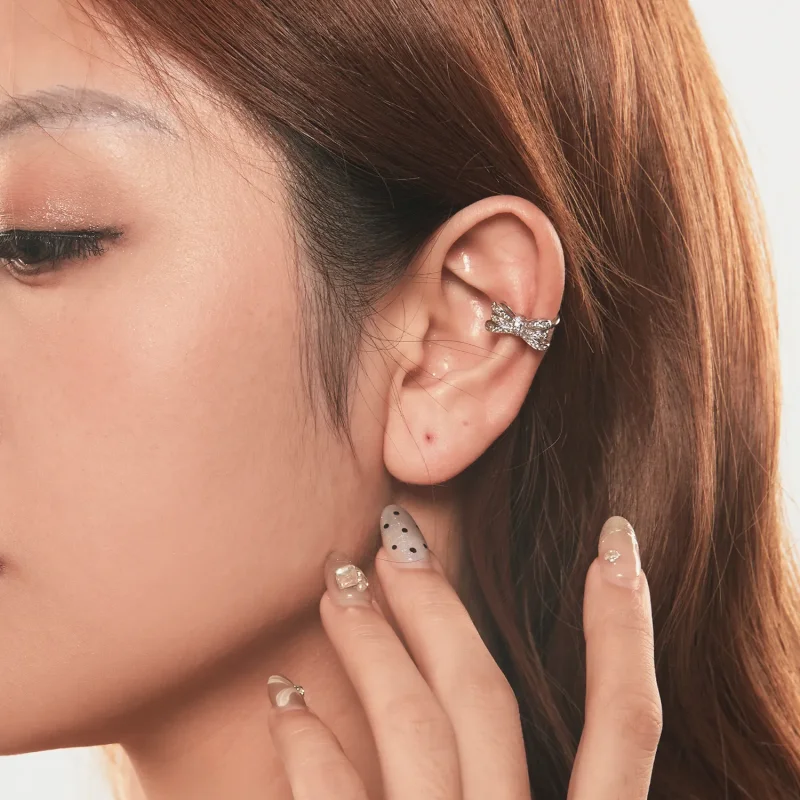 (image for) PANDORA Style Bow Ear Cuff - YIE248 - View 10