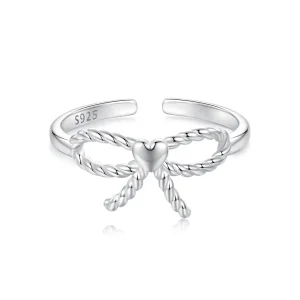 (image for) PANDORA Style Braided Bow Ring - BSR583-E