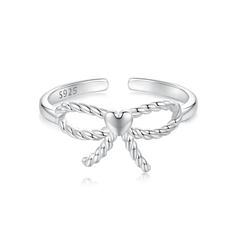 (image for) PANDORA Style Braided Bow Ring - BSR583-E