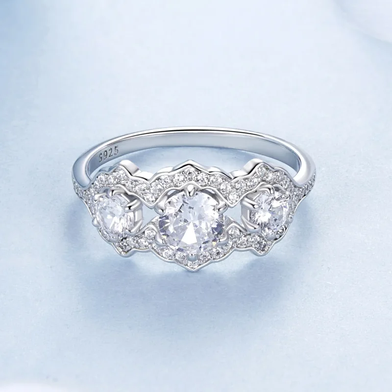 (image for) PANDORA Style Brilliant Star Ring - BSR584 - View 4