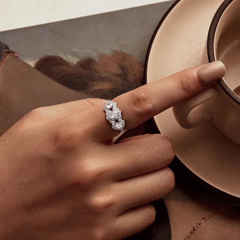 (image for) PANDORA Style Brilliant Star Ring - BSR584 - View 6