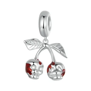 (image for) PANDORA Style Cherry Skull Pendant - SCC2904