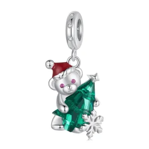 (image for) PANDORA Style Christmas Bear Pendant - BSC1065
