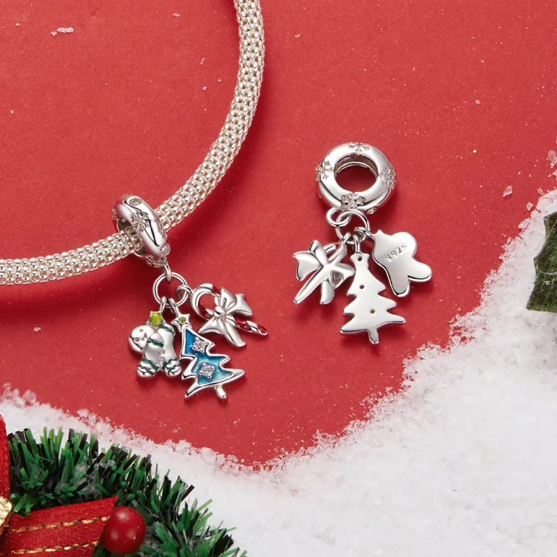 (image for) PANDORA Style Christmas Joy Pendant - SCC2914 - View 4