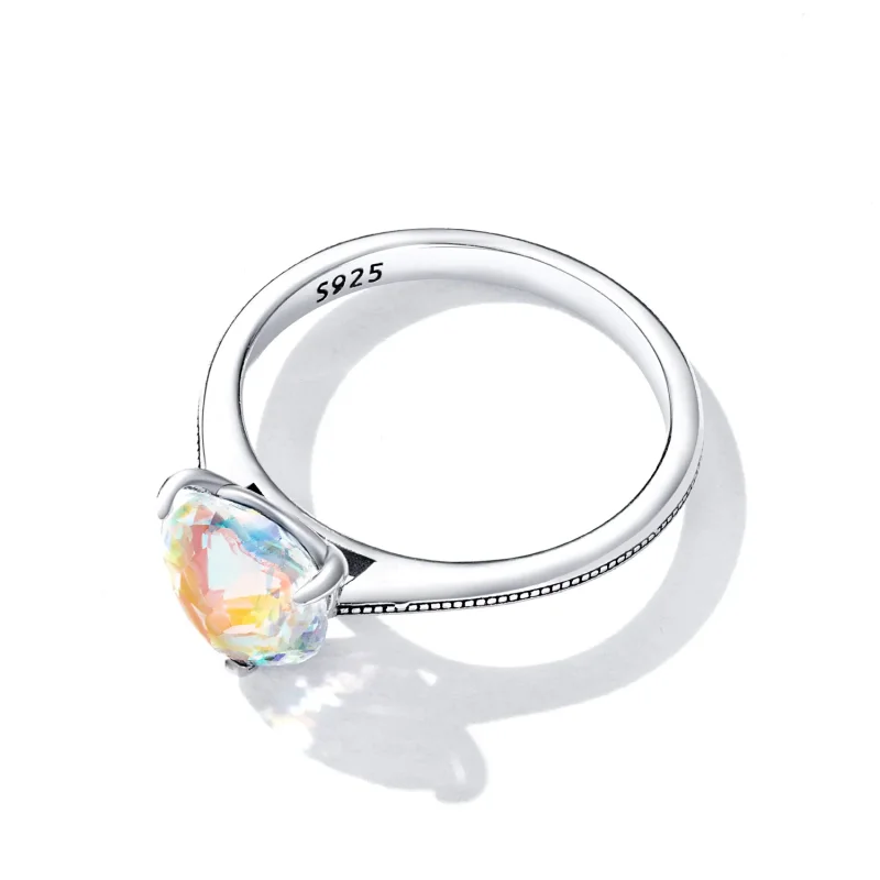 (image for) PANDORA Style Colorful Heart Ring - BSR252 - View 4