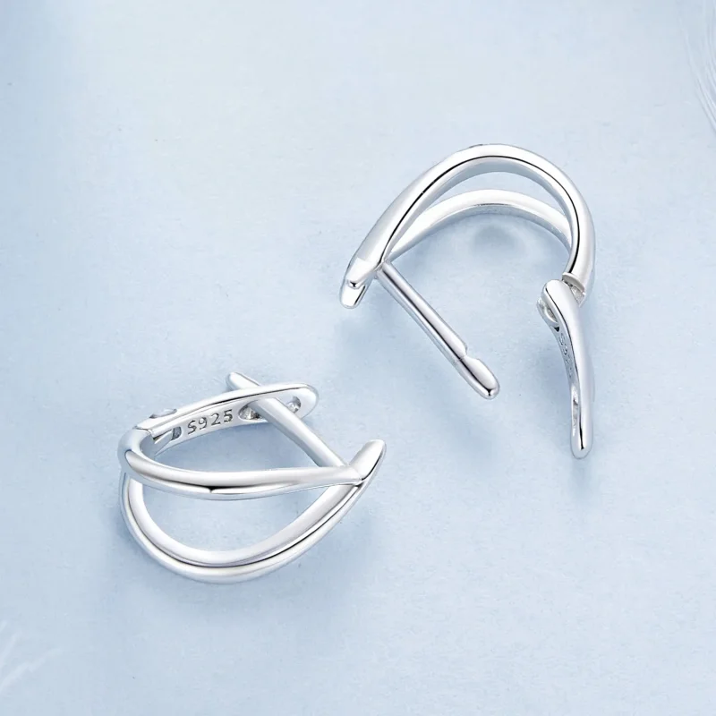 (image for) PANDORA Style Exquisite silver ear buckle - BSE1053 - View 4