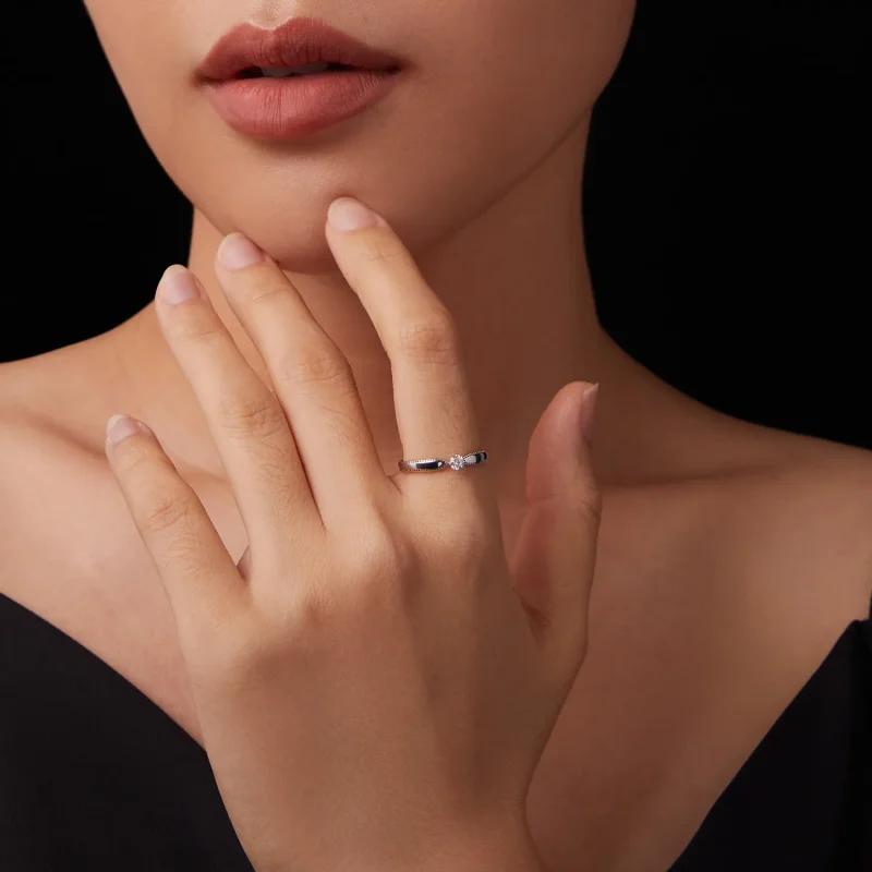 (image for) PANDORA Style Exquisite sparkling ring (one certificate) - MSR062 - View 8