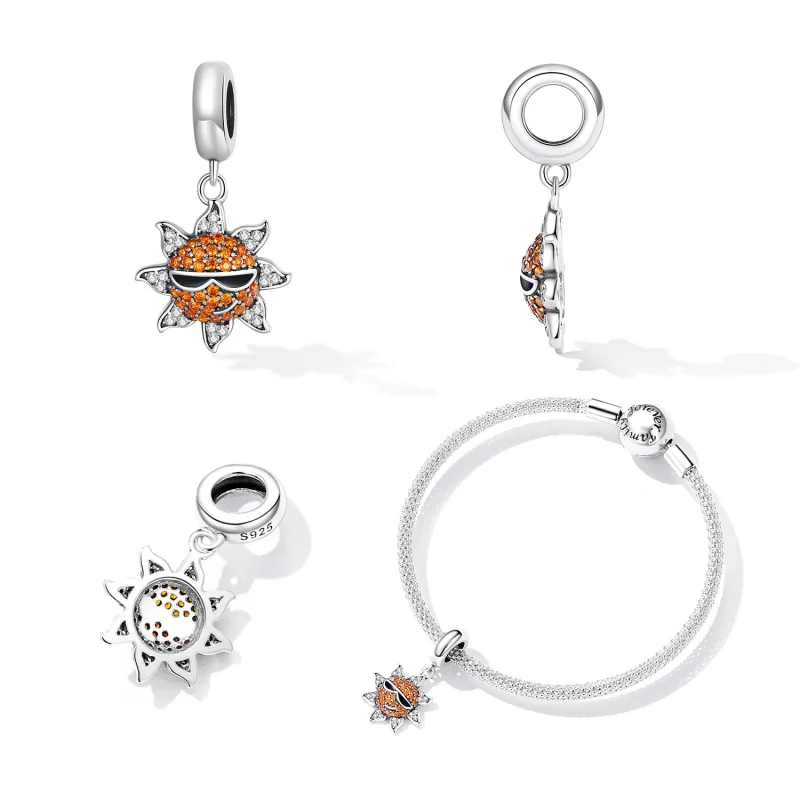 (image for) PANDORA Style Exquisite sun beads - BSC600 - View 2