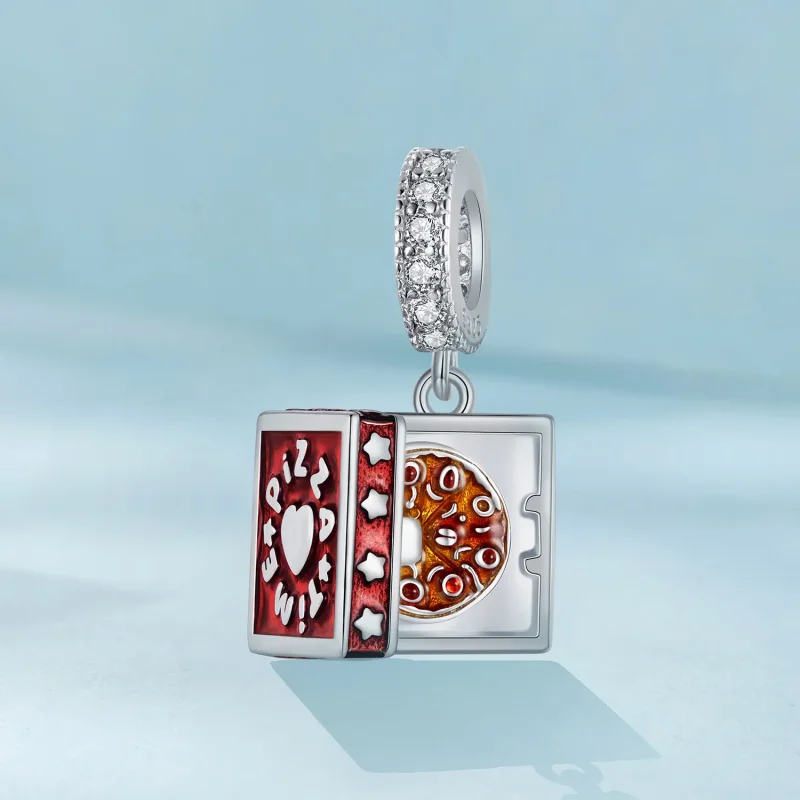 (image for) PANDORA Style Fun Pizza Pendant - SCC2841 - View 2
