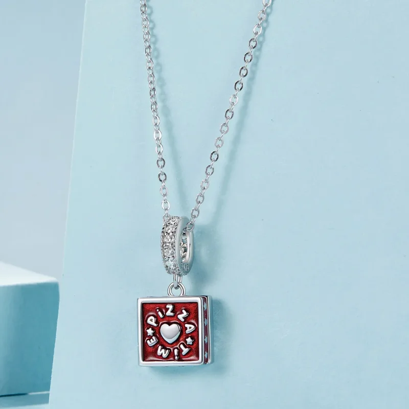 (image for) PANDORA Style Fun Pizza Pendant - SCC2841 - View 3