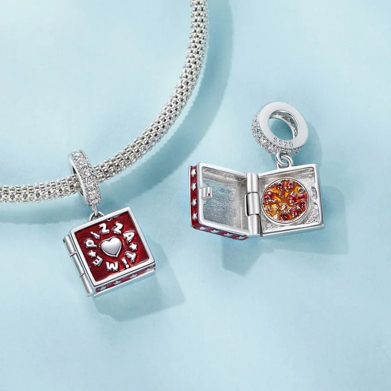 (image for) PANDORA Style Fun Pizza Pendant - SCC2841 - View 5