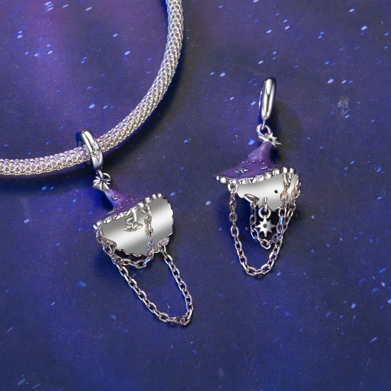 (image for) PANDORA Style Glow in the Dark Witch Hat - SCC2894 - View 6