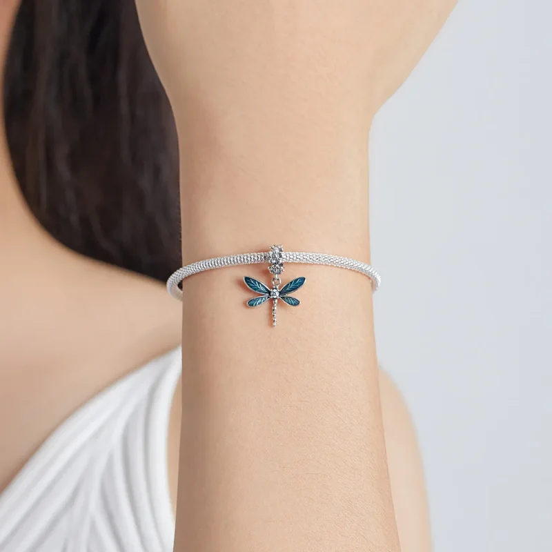 (image for) PANDORA Style Gorgeous Dragonfly Pendant - BSC521 - View 5