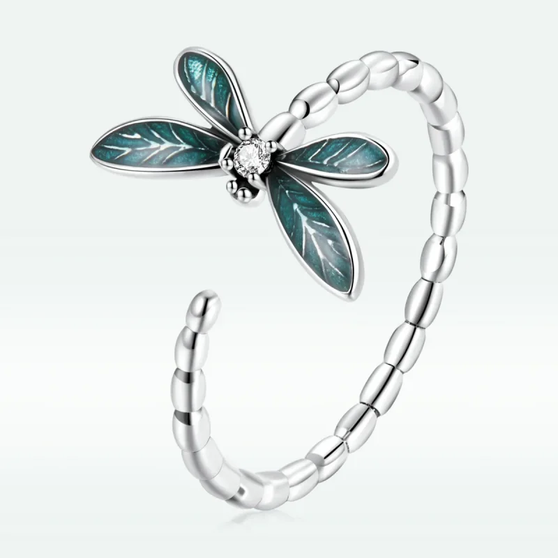 (image for) PANDORA Style Gorgeous Dragonfly Ring - BSR216 - View 3
