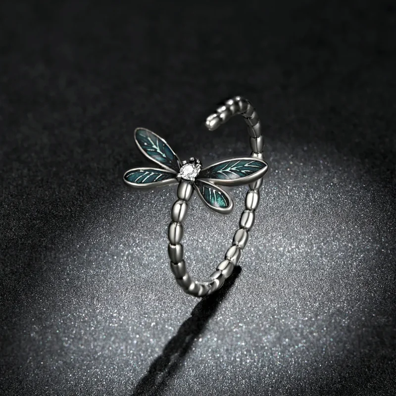 (image for) PANDORA Style Gorgeous Dragonfly Ring - BSR216 - View 5