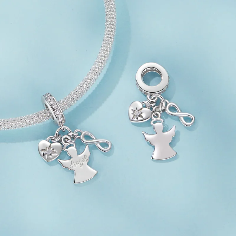 (image for) PANDORA Style Guardian Angel Pendant - SCC2902 - View 4