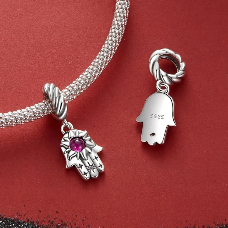 (image for) PANDORA Style Hand of Fatima Pendant - SCC2848 - View 4