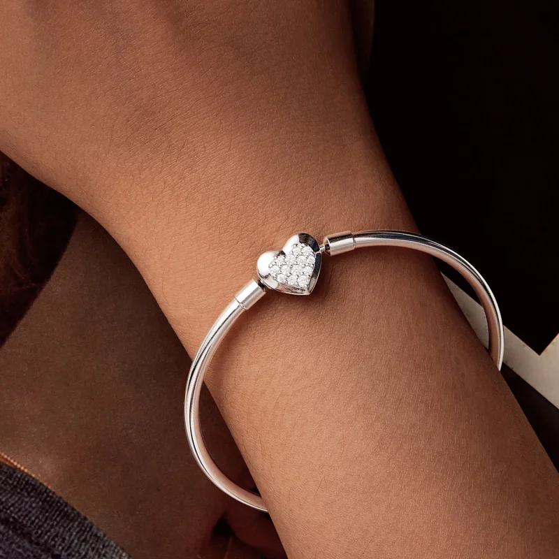 (image for) PANDORA Style Heart Basic Bracelet - BSB192 - View 3