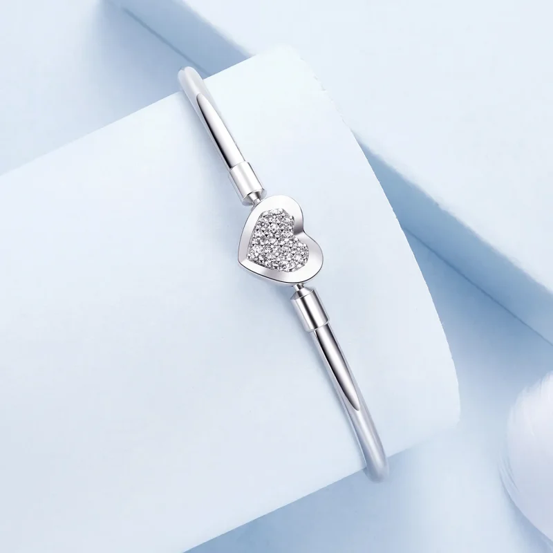 (image for) PANDORA Style Heart Basic Bracelet - BSB192 - View 2