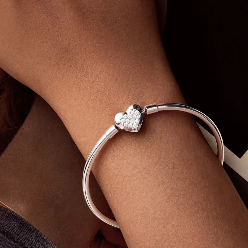 (image for) PANDORA Style Heart Basic Bracelet - BSB192 - View 5