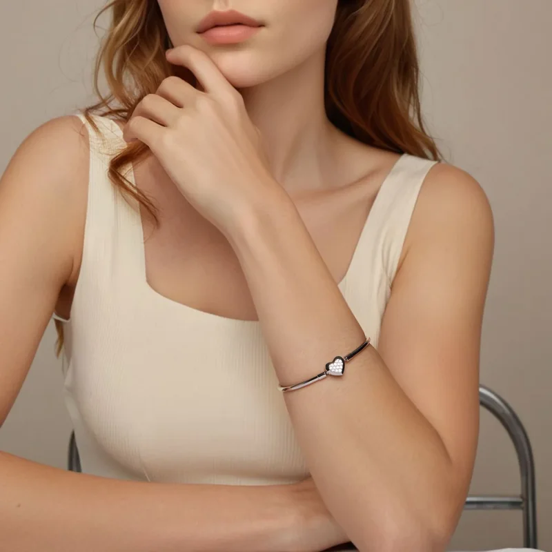 (image for) PANDORA Style Heart Basic Bracelet - BSB192 - View 7