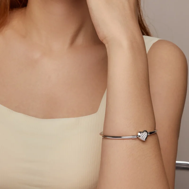 (image for) PANDORA Style Heart Basic Bracelet - BSB192 - View 9