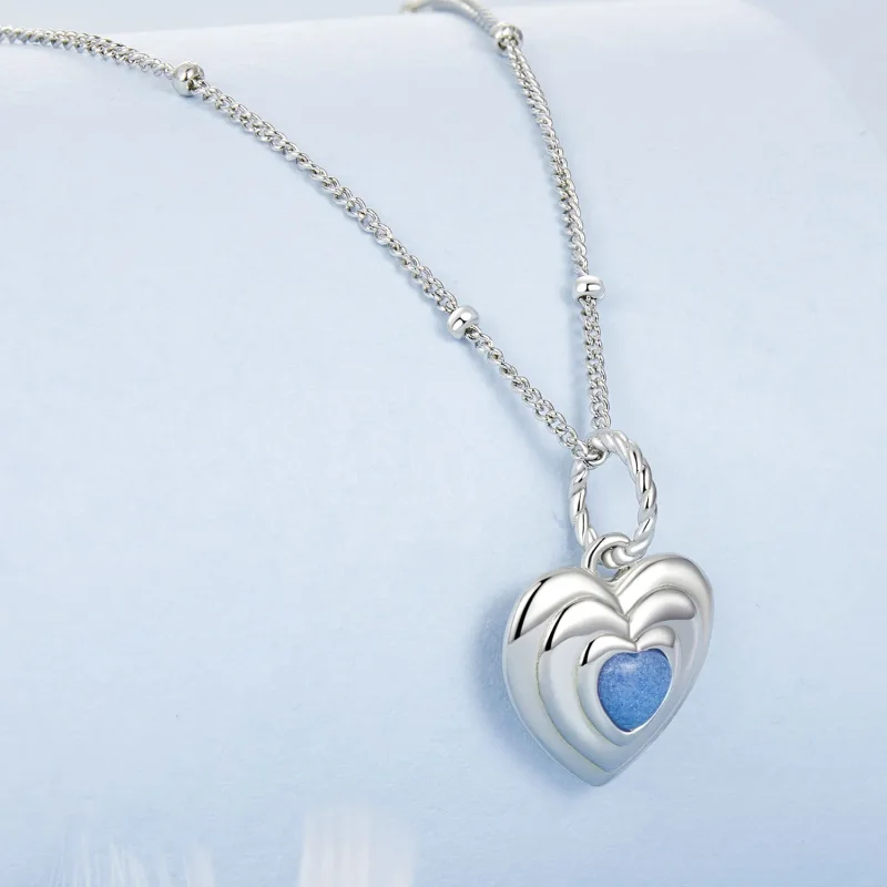 (image for) PANDORA Style Heart necklace - BSN375 - View 2