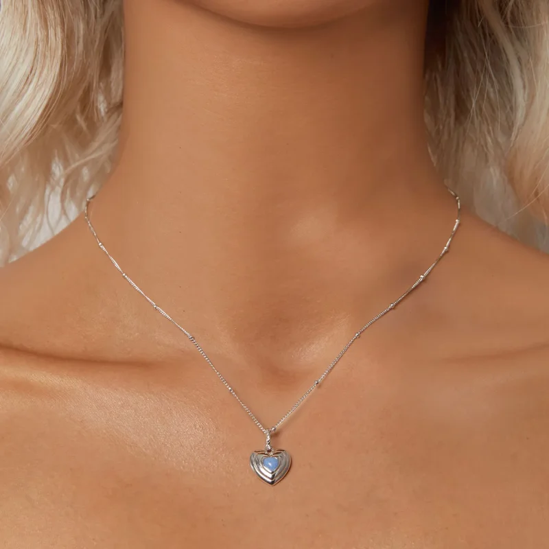 (image for) PANDORA Style Heart necklace - BSN375 - View 5