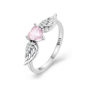 (image for) PANDORA Style Heart Wings Ring - SCR874