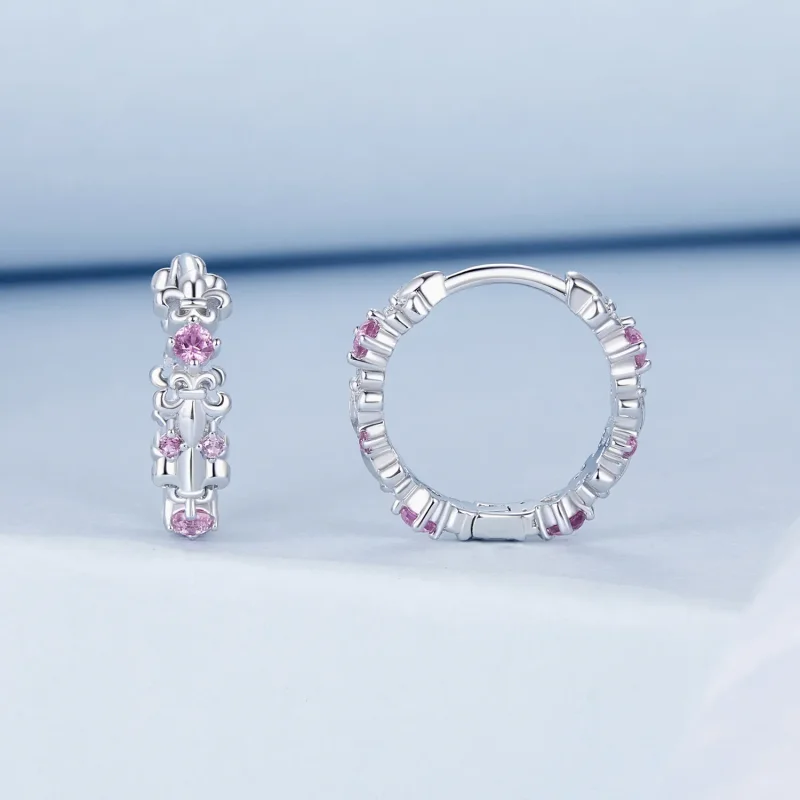 (image for) PANDORA Style Iris earrings - BSE1046 - View 2