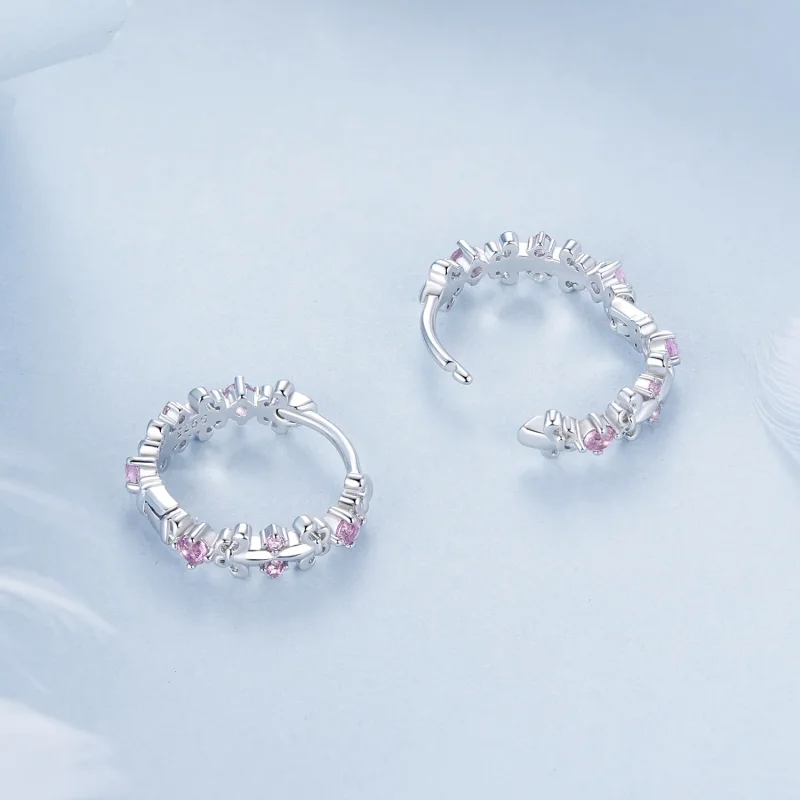 (image for) PANDORA Style Iris earrings - BSE1046 - View 4