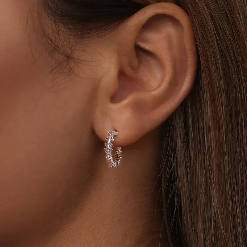 (image for) PANDORA Style Iris earrings - BSE1046 - View 6
