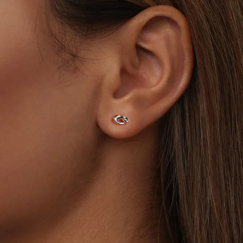 (image for) PANDORA Style Knot earrings - BSE1051 - View 6