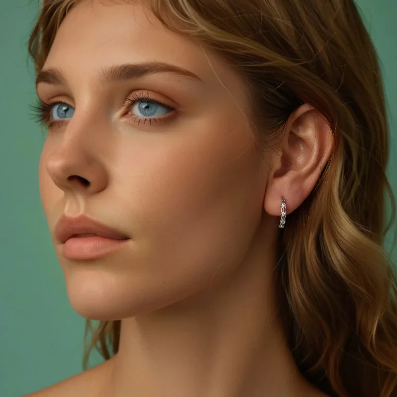 (image for) PANDORA Style Lace earrings - BSE1101 - View 7