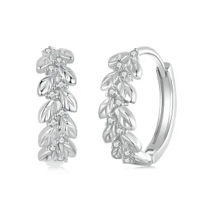 (image for) PANDORA Style Leaf earrings - BSE1086