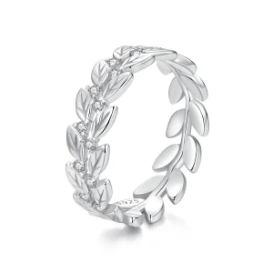 (image for) PANDORA Style Leaf Ring - BSR600