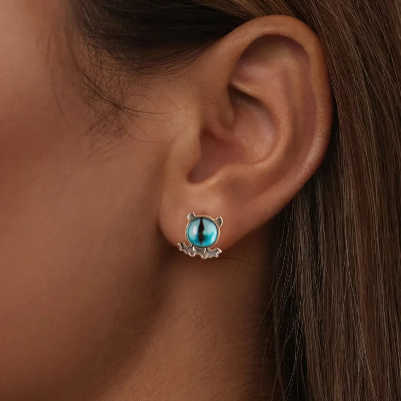 (image for) PANDORA Style Little devil earrings - BSE1091 - View 6